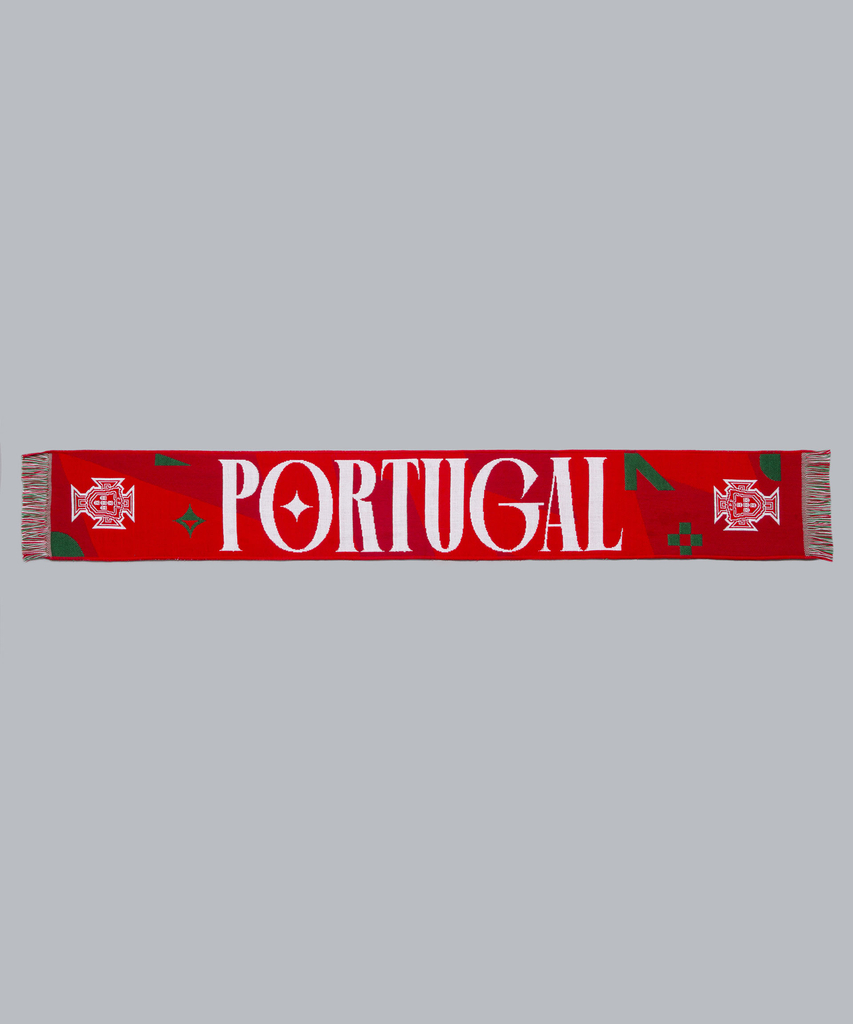 Acrylic Portugal Red Scarf