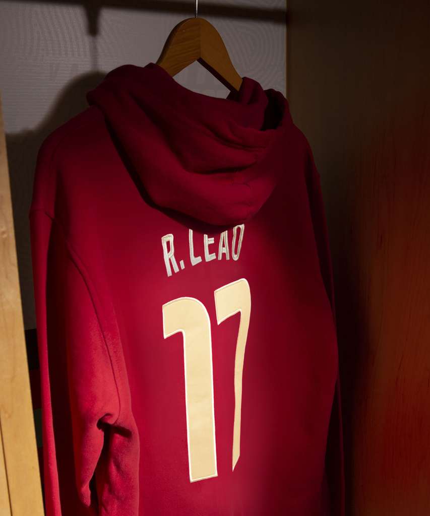 Hoodie Portugal Vermelha Rafael Leão