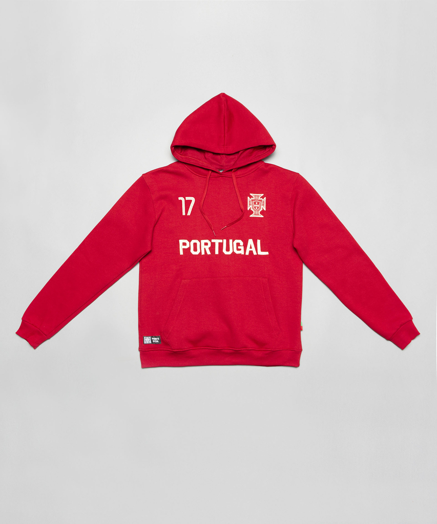 Hoodie Portugal Vermelha Rafael Leão