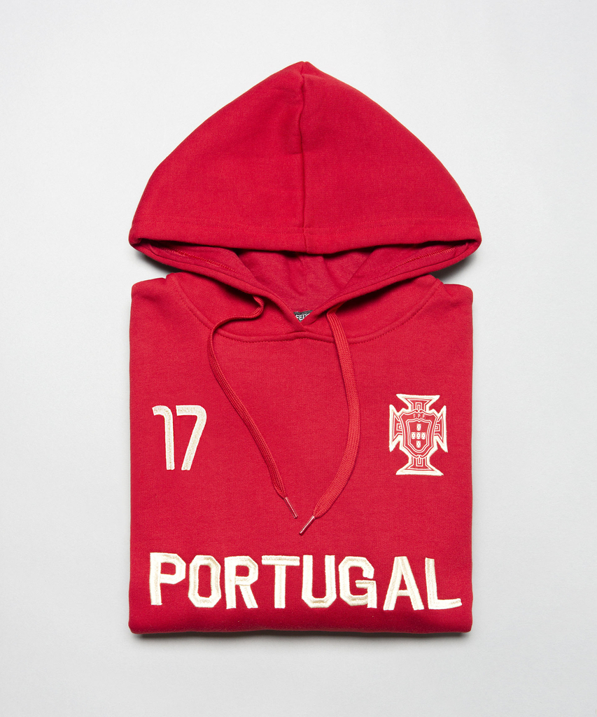 Hoodie Portugal Vermelha Rafael Leão