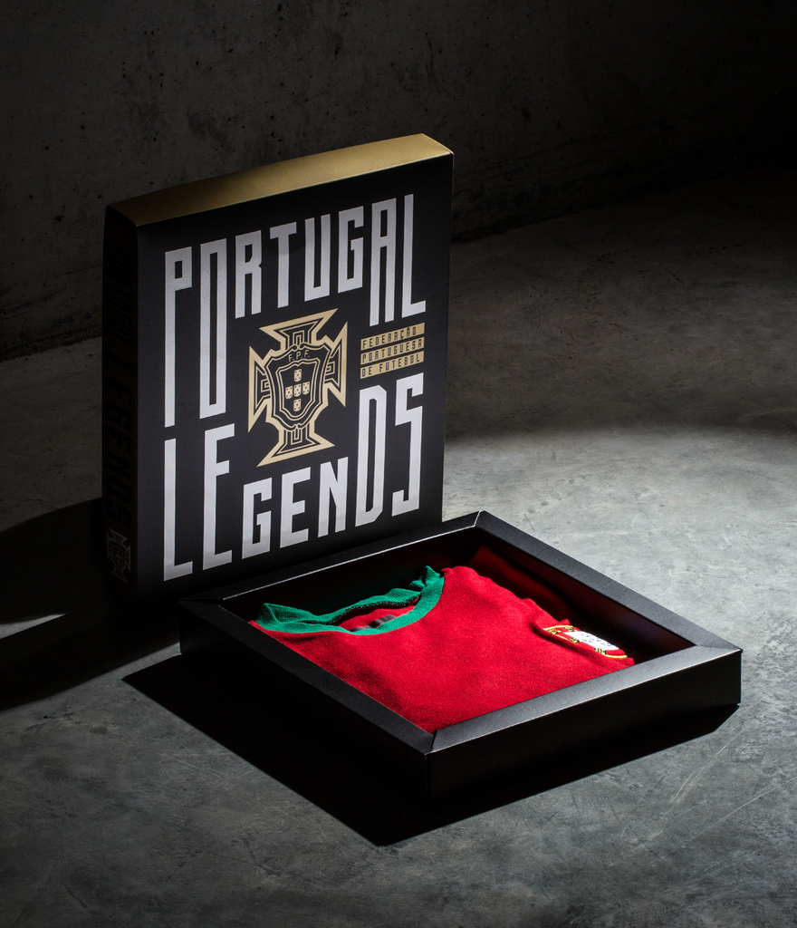 Camisola Portugal Retro da coleção Portugal Legends