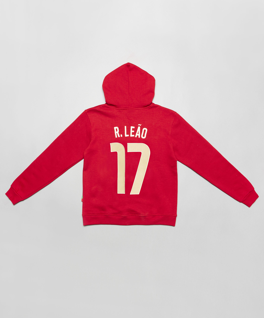 Hoodie Portugal Vermelha Rafael Leão