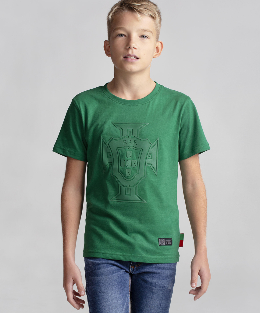 T-shirt Logo Green Criança