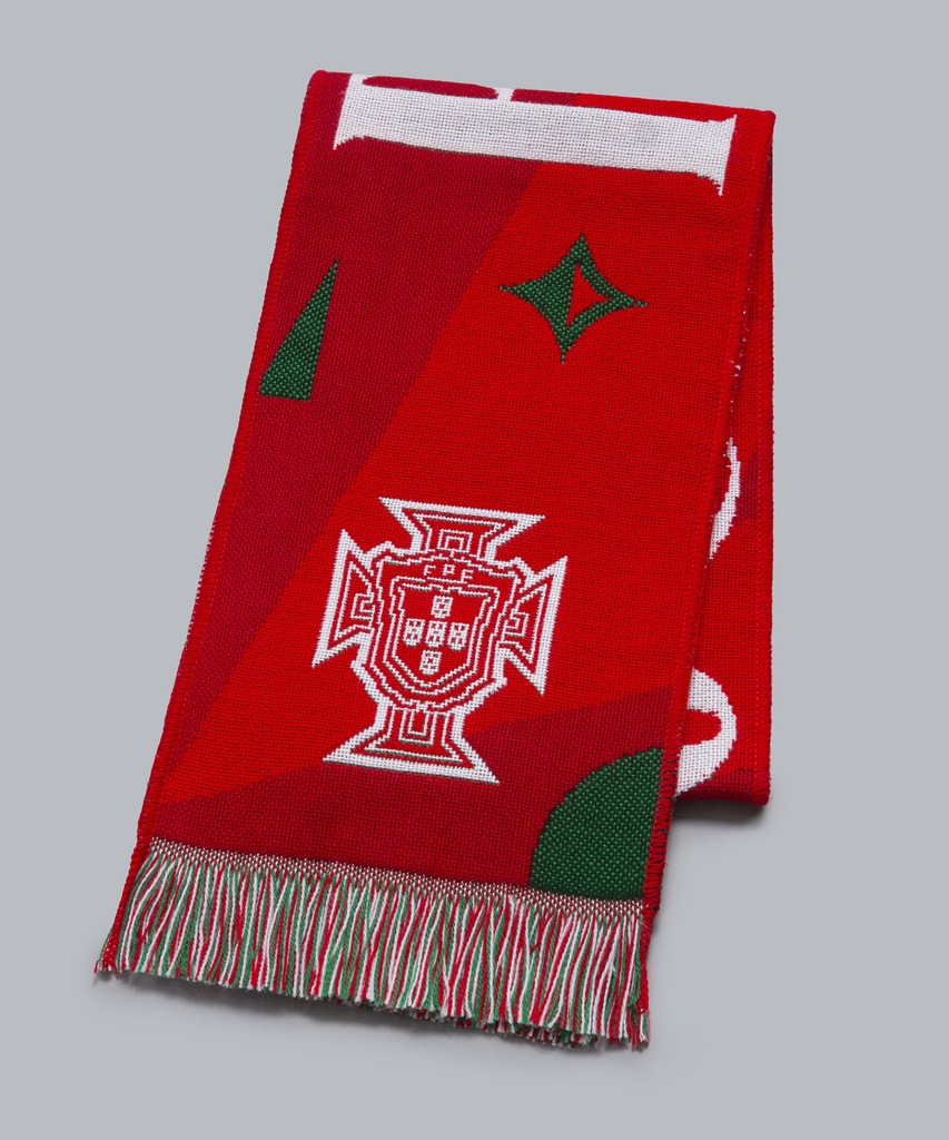 Acrylic Portugal Red Scarf